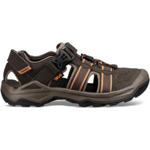 image:imageTeva Mens M Omnium 2 Leather Fisherman SandalBlack Olive