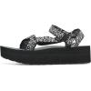 image:imageTeva Womens Flatform Universal SandalCrafted Floral BlackGrey