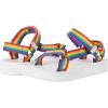 Rainbow/Black