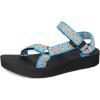 image:imageTeva Womens Midform Universal Wedge SandalBloom Cendre Blue