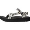 image:imageTeva womens Original UniversalSandalNeon Floral BlackWhite