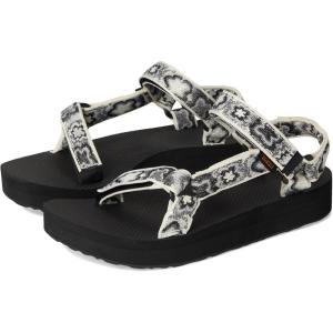 image:imageTeva womens Original UniversalSandalNeon Floral BlackWhite